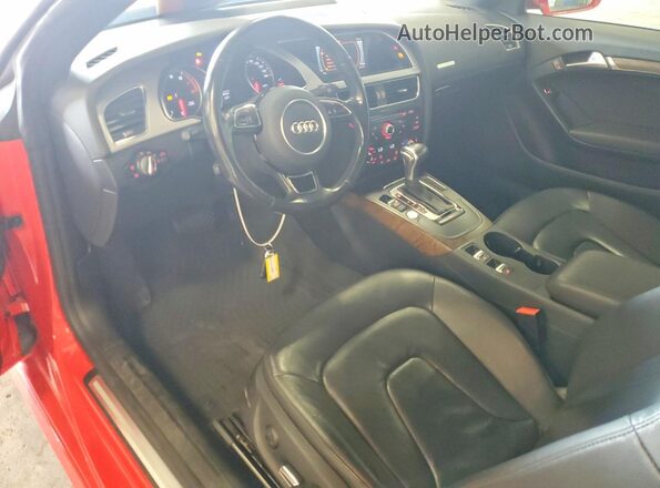 WAUD2AFH1GN000680 2016 AUDI A5 Red Vista del salpicadero