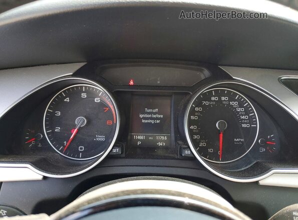 WAUD2AFH9GN006727 2016 AUDI A5 Black Instrument cluster view