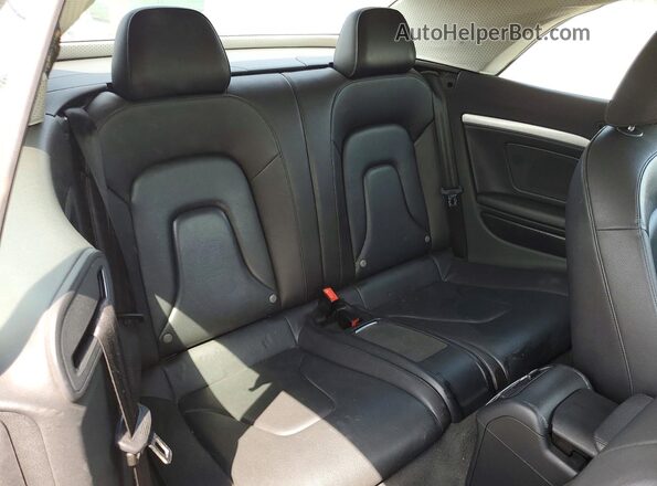 WAUD2AFH9GN006727 2016 AUDI A5 Black Rear seats view