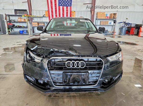WAUD2AFR8GA050024 2016 AUDI A5 Black წინა ხედი