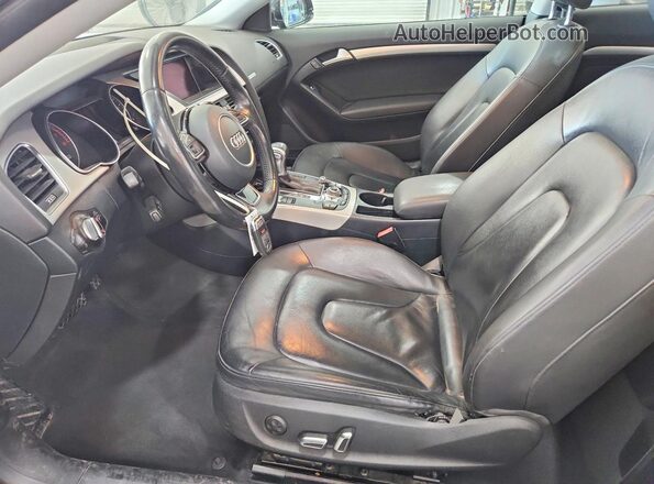 WAUD2AFR8GA050024 2016 AUDI A5 Black წინა სალონის ხედი