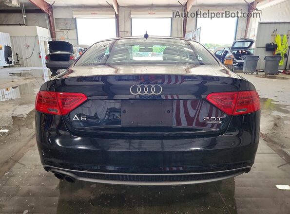 WAUD2AFR8GA050024 2016 AUDI A5 Black უკანა ხედი