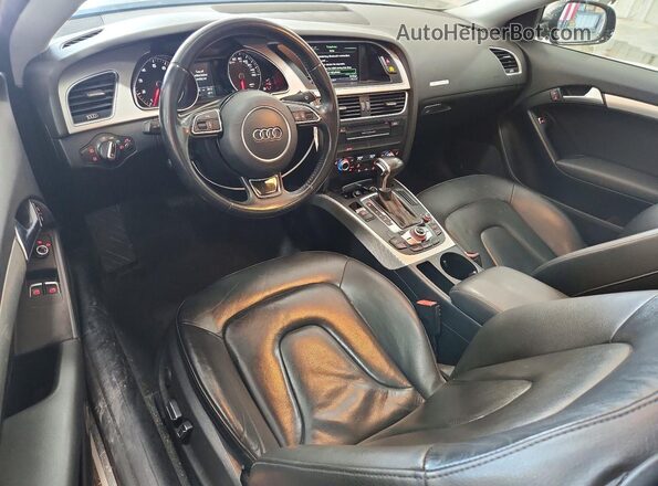 WAUD2AFR8GA050024 2016 AUDI A5 Black წინა პანელის ხედი