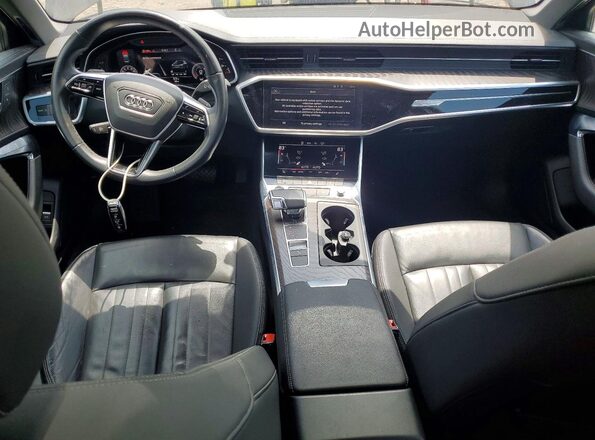 WAUD3BF21PN031040 2023 AUDI A6 Black წინა პანელის ხედი