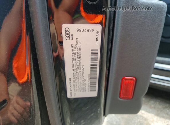 WAUD3BF21PN031040 2023 AUDI A6 Black ძრავის განყოფილების ხედი