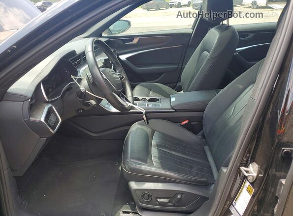 WAUD3BF21PN031040 2023 AUDI A6 Black წინა სალონის ხედი