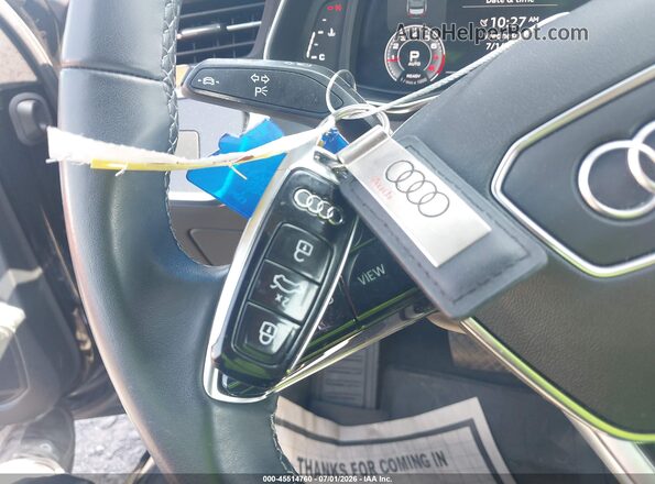 WAUD3BF22NN016768 2022 AUDI A6 Black წინა პანელის ხედი