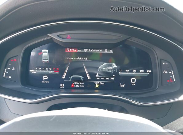 WAUD3BF27PN000620 2023 AUDI A6 Gray Вид задніх сидінь