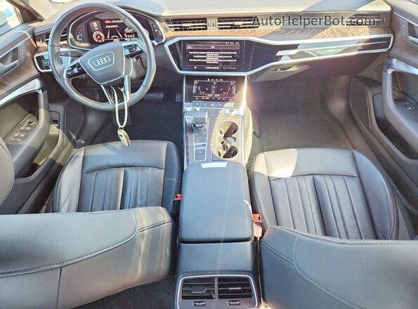 WAUD3BF27PN020852 2023 AUDI A6 White Вид панелі приладів