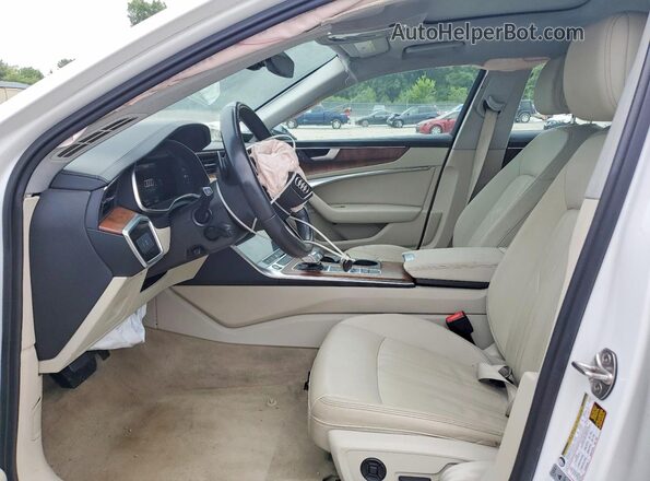 WAUD3BF2XPN023132 2023 AUDI A6 White Вид салону спереду