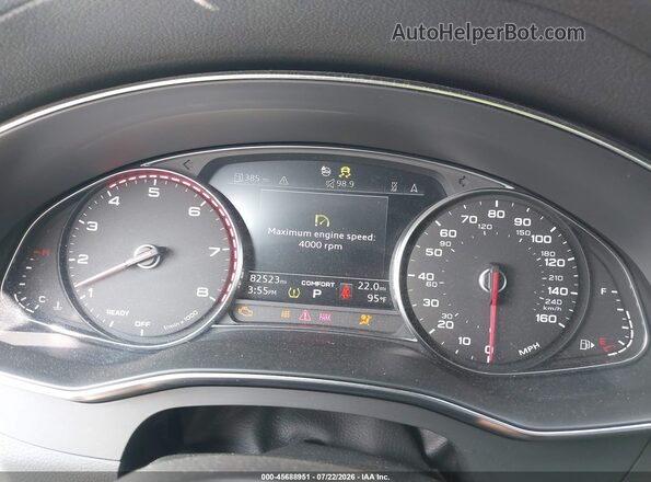 WAUD8AF20KN125687 2019 AUDI A6 Black Հետևի նստատեղերի տեսք