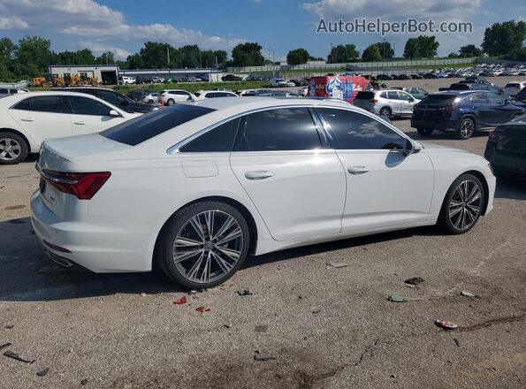 WAUD8AF23KN128776 2019 AUDI A6 White Задня права чверть