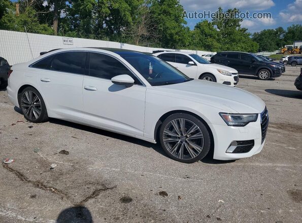 WAUD8AF23KN128776 2019 AUDI A6 White Передня права чверть