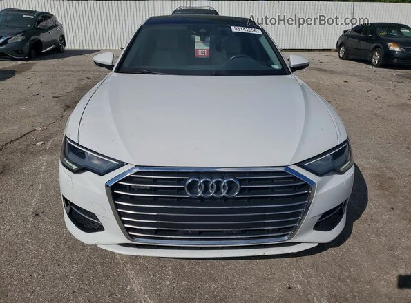 WAUD8AF23KN128776 2019 AUDI A6 White Вид спереду