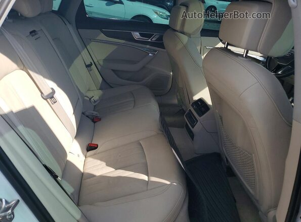 WAUD8AF23KN128776 2019 AUDI A6 White Вид задніх сидінь