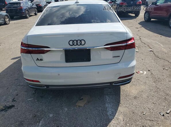 WAUD8AF23KN128776 2019 AUDI A6 White Вид ззаду