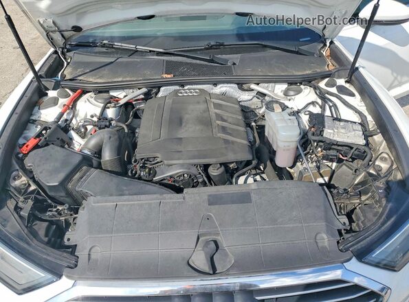 WAUD8AF23KN128776 2019 AUDI A6 White Вид задньої частини салону