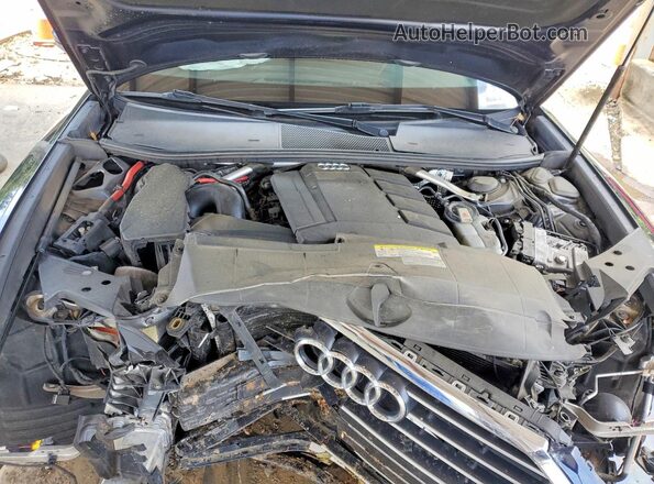 WAUD8AF28KN131544 2019 AUDI A6 Blue Вид задньої частини салону