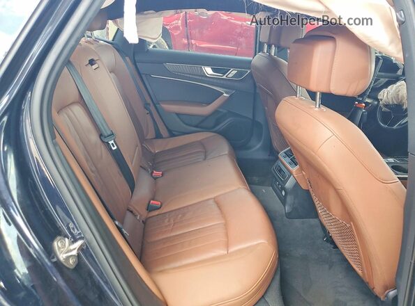WAUD8AF28KN131544 2019 AUDI A6 Blue Вид задніх сидінь