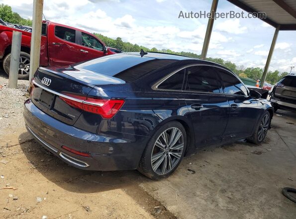 WAUD8AF28KN131544 2019 AUDI A6 Blue Задня права чверть