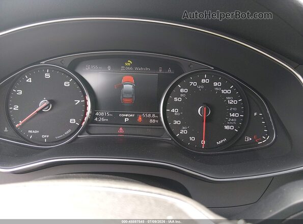 WAUD8AF29LN058511 2020 AUDI A6 Blue Widok tylnych siedzeń