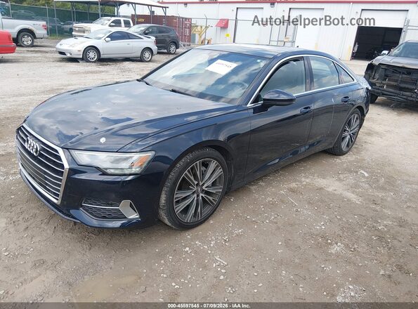 WAUD8AF29LN058511 2020 AUDI A6 Blue Przód lewy
