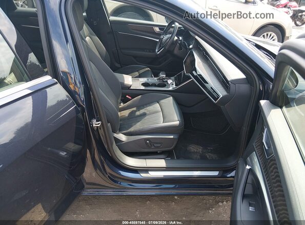 WAUD8AF29LN058511 2020 AUDI A6 Blue Widok wnętrza z przodu