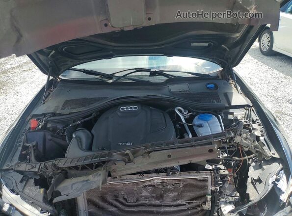 WAUD8AFC9HN005209 2017 AUDI A6 Black Widok wnętrza z tyłu
