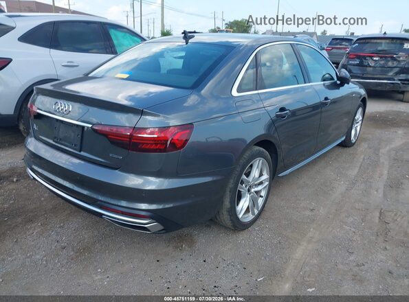 WAUDAAF40MN008409 2021 AUDI A4 Gray Rear right