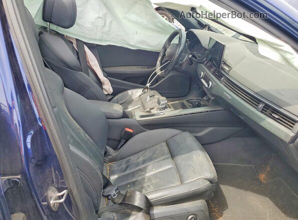 WAUDAAF41NN004743 2022 AUDI A4 Blue Սալոնի դիմացի տեսք