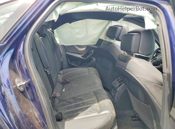 WAUDAAF41NN004743 2022 AUDI A4 Blue Հետևի նստատեղերի տեսք