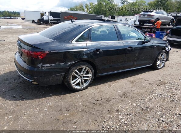 WAUDAAF42MA061376 2021 AUDI A4 Black Задня права чверть