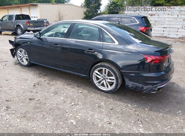 WAUDAAF42MA061376 2021 AUDI A4 Black Задня ліва чверть