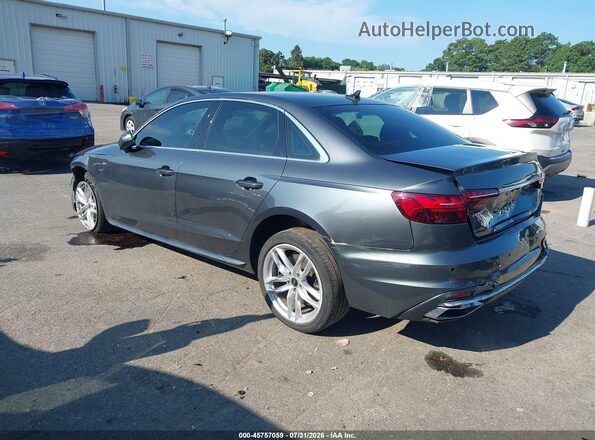 WAUDAAF42MA086519 2021 AUDI A4 Gray Задня ліва чверть