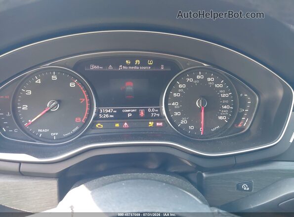 WAUDAAF42MA086519 2021 AUDI A4 Gray Вид задніх сидінь