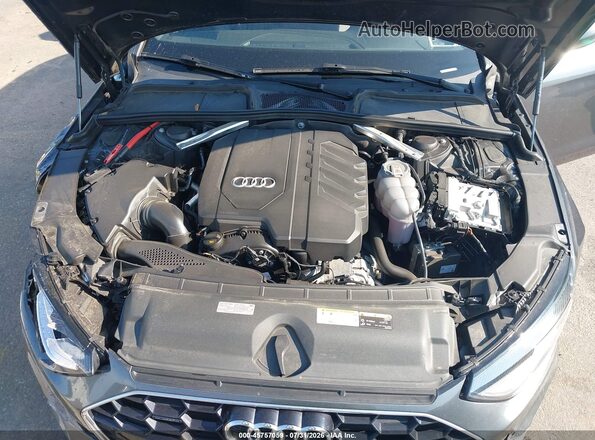 WAUDAAF42MA086519 2021 AUDI A4 Gray Вид ззаду