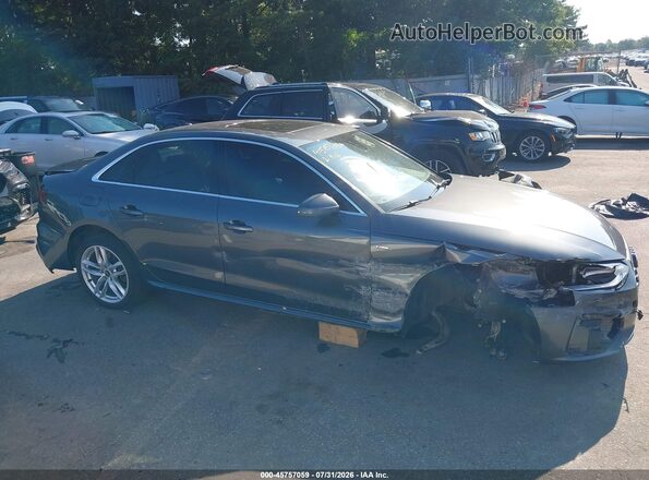 WAUDAAF42MA086519 2021 AUDI A4 Gray Вид задньої частини салону