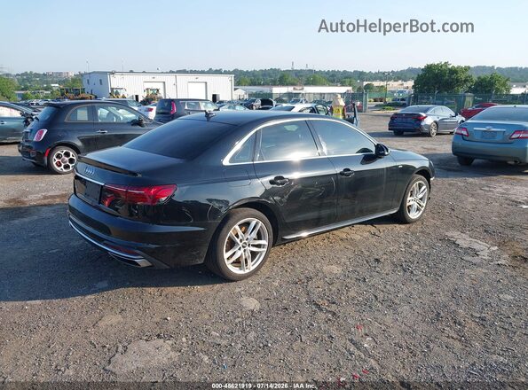 WAUDAAF46MN006826 2021 AUDI A4 Black Rear right