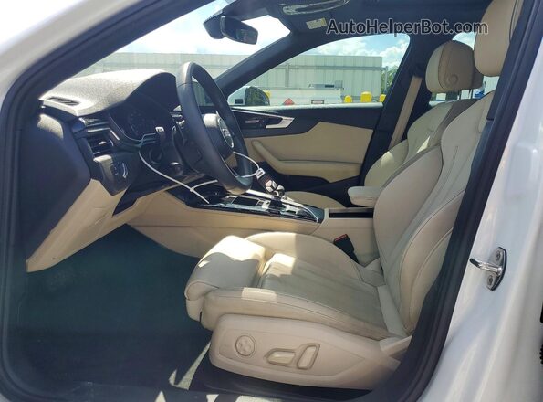 WAUDAAF4XPN000810 2023 AUDI A4 White Սալոնի դիմացի տեսք