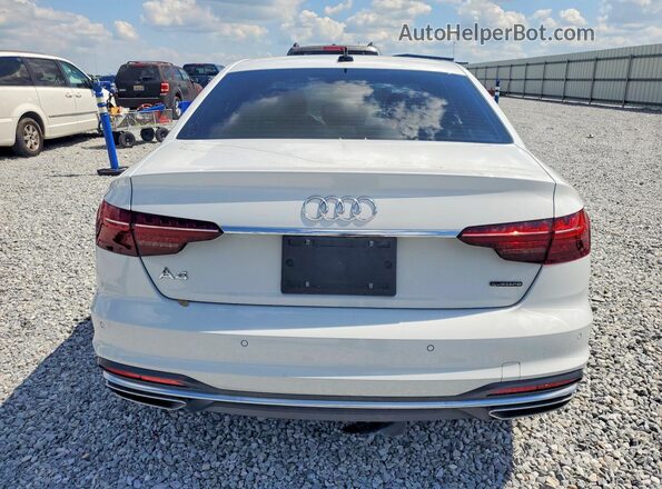 WAUDAAF4XPN000810 2023 AUDI A4 White Հետևի տեսք