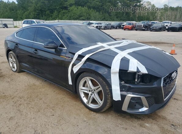 WAUDACF51MA057307 2021 AUDI A5 Black Front right