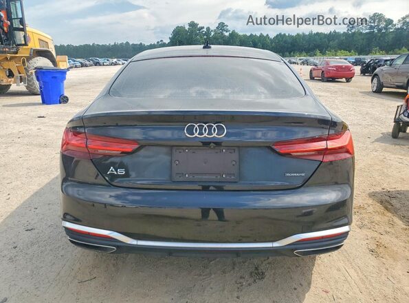 WAUDACF51MA057307 2021 AUDI A5 Black Rear view