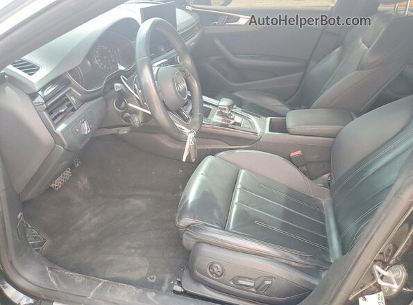 WAUDACF51MA057307 2021 AUDI A5 Black Front interior view