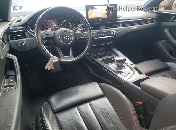WAUDACF51MA057307 2021 AUDI A5 Black Dashboard view