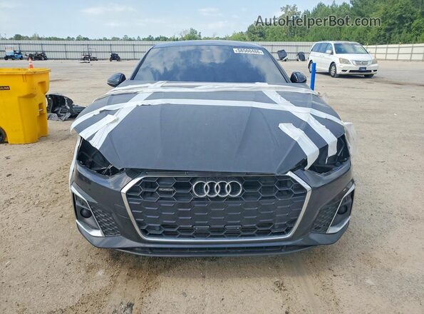 WAUDACF51MA057307 2021 AUDI A5 Black Front view