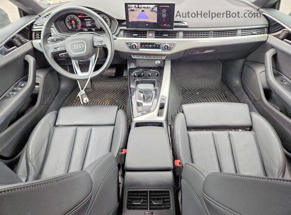 WAUDACF54RA100366 2024 AUDI A5 Black Вид панелі приладів