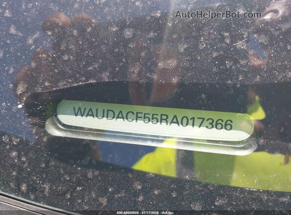 WAUDACF55RA017366 2024 AUDI OTHER Black 