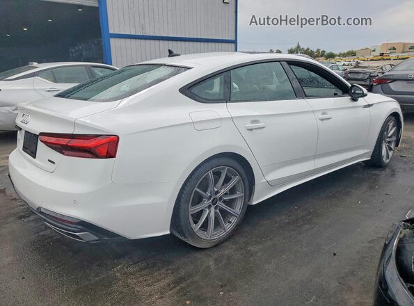 WAUDACF55SA006423 2025 AUDI A5 White Задня права чверть