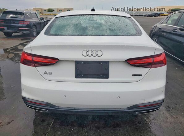 WAUDACF55SA006423 2025 AUDI A5 White Вид ззаду