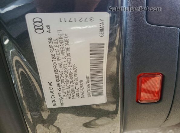 WAUDACF56PA010777 2023 AUDI A5 Gray Vista del compartimento del motor